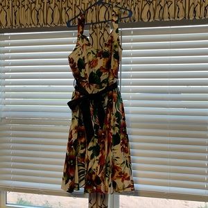 Flower Print Dress